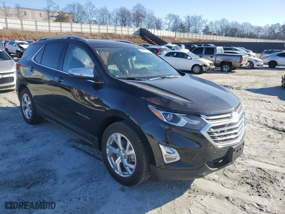 2021 Chevrolet Equinox Premier with VIN 2GNAXNEV5M6158792, listed as a Copart auction lot 86877674 with 54,247 mi miles and Salvage Title. Bid and sale history available at carsss.com. Image 4.