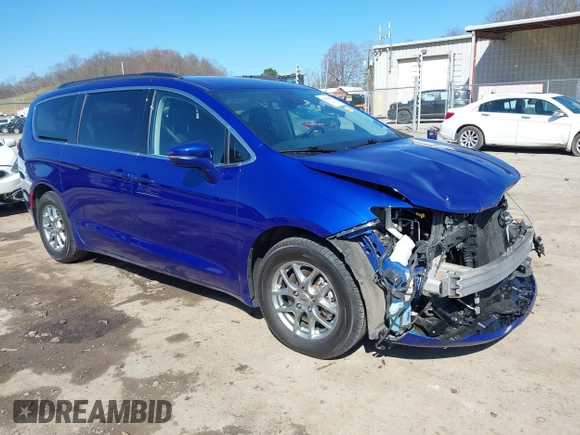 2021 Chrysler Pacifica Touring with VIN 2C4RC1FG5MR511546, listed as a IAAI auction lot 41882085 with 85,635 mi miles and . Bid and sale history available at DreamBid. Image 1.