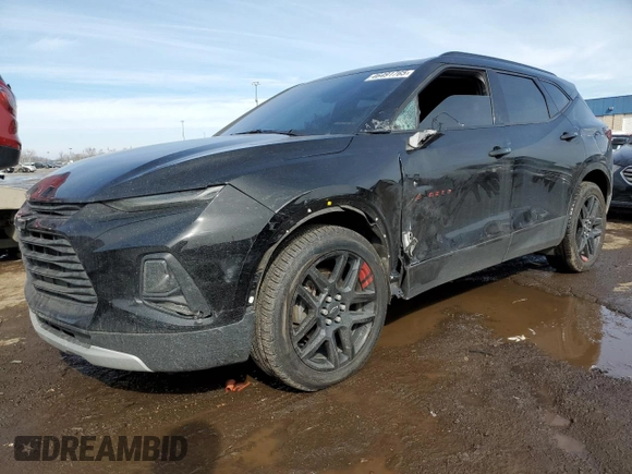 2020 Chevrolet Blazer LT with VIN 3GNKBHRS4LS623633, listed as a Copart auction lot 46491765 with Not provided miles and Salvage title. Bid and sale history available at DreamBid. Image 1.