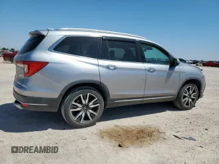 2019 Honda Pilot Elite with VIN 5FNYF6H09KB057259, listed as a Copart auction lot 56770835 with 74,492 mi miles and Salvage title. Bid and sale history available at DreamBid. Image 3.