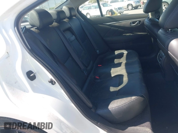 2014 Infiniti Q50 Premium with VIN JN1BV7AP8EM674009, listed as a IAAI auction lot 42598117 with 158,411 mi miles and . Bid and sale history available at DreamBid. Image 8.
