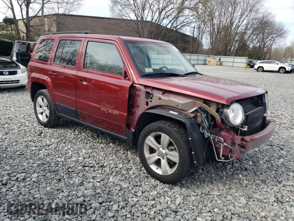 2012 Jeep Patriot Latitude with VIN 1C4NJRFB8CD604117, listed as a Copart auction lot 53499215 with 36,989 mi miles and Clean Title. Bid and sale history available at carsss.com. Image 4.