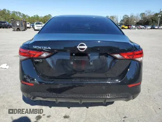 2024 Nissan Sentra S z VIN 3N1AB8BV3RY334549, wystawiony jako Copart lot #48660835 z przebiegiem 2 240 mil mil oraz Szkoda całkowita • Salvage title. Historia ofert i sprzedaży dostępna na DreamBid. Obrazek 6.