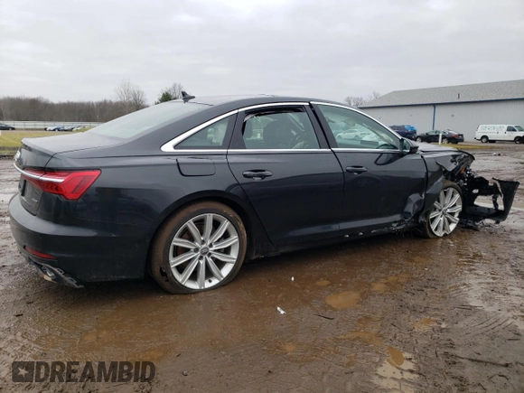 2020 Audi A6 Premium Plus with VIN WAUE8AF24LN089167, listed as a Copart auction lot 85999294 with 38,658 mi miles and Salvage Title. Bid and sale history available at carsss.com. Image 3.