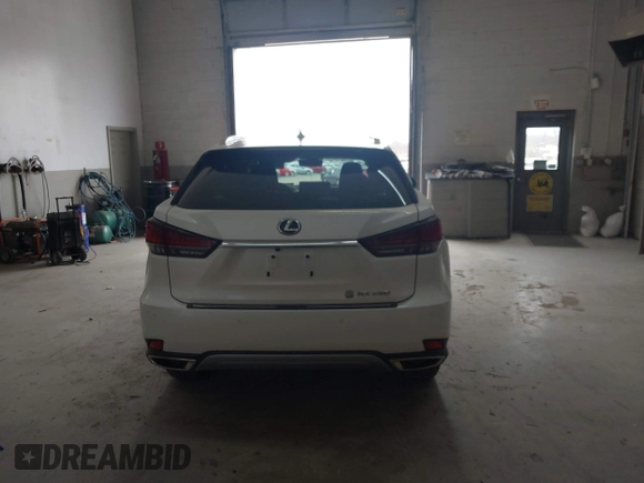 2021 Lexus RX with VIN 2T2JZMDA0MC295323, listed as a IAAI auction lot 42006747 with 45,160 mi miles. Bid and sale history available at carsss.com. Image 16.