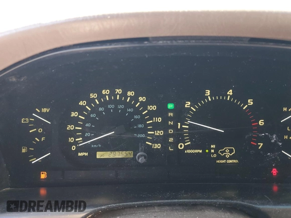 1999 Lexus LX 470 z VIN JT6HT00W0X0069481, wystawiony jako Copart lot #43588185 z przebiegiem 297 554 mil mil oraz Szkoda całkowita • Salvage title. Historia ofert i sprzedaży dostępna na DreamBid. Obrazek 9.