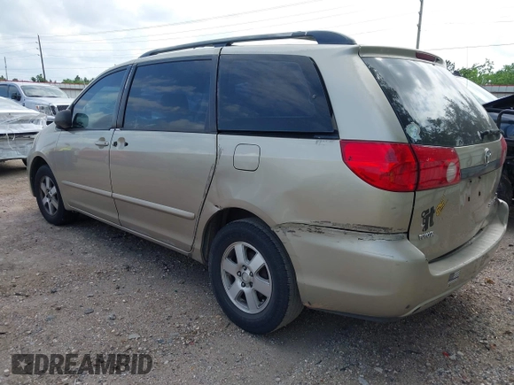 2006 Toyota Sienna CE with VIN 5TDZA23C86S431441, listed as a IAAI auction lot 42139293 with 256,664 mi miles and . Bid and sale history available at DreamBid. Image 3.
