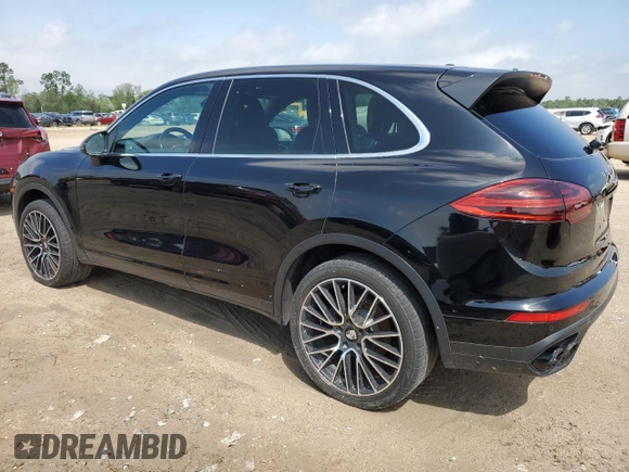 2018 Porsche Cayenne with VIN WP1AA2A27JKA04421, listed as a Copart auction lot 49601795 with 57,295 mi miles and Salvage title. Bid and sale history available at DreamBid. Image 2.