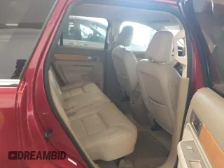 2007 Lincoln MKX with VIN 2LMDU88C57BJ34241, listed as a IAAI auction lot 42059956 with 230,948 mi miles. Bid and sale history available at carsss.com. Image 8.