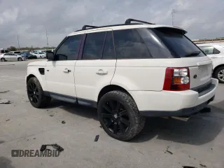 2008 Land Rover Range Rover Sport SC with VIN SALSH23468A186959, listed as a Copart auction lot 49386625 with 0 mi miles and Salvage Title. Bid and sale history available at carsss.com. Image 2.