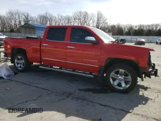 2016 Chevrolet Silverado 1500 LTZ with VIN 3GCUKSEJXGG143939, listed as a Copart auction lot 44329655 with 121,940 mi miles and Salvage Title. Bid and sale history available at DreamBid. Image 4.