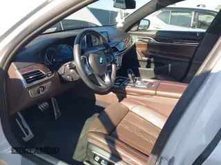 2017 BMW 7 Series 750i with VIN WBA7F0C34HGM21738, listed as a IAAI auction lot 41772933 with 62,923 mi miles and . Bid and sale history available at carsss.com. Image 5.