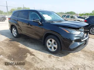2022 Toyota Highlander LE with VIN 5TDBZRBHXNS560991, listed as a IAAI auction lot 42459506 with 44,752 mi miles and . Bid and sale history available at DreamBid. Image 1.