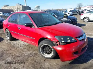 2005 Honda Civic VP with VIN 1HGES16375L020258, listed as a IAAI auction lot 41706963 with 153,697 mi miles and . Bid and sale history available at carsss.com. Image 1.