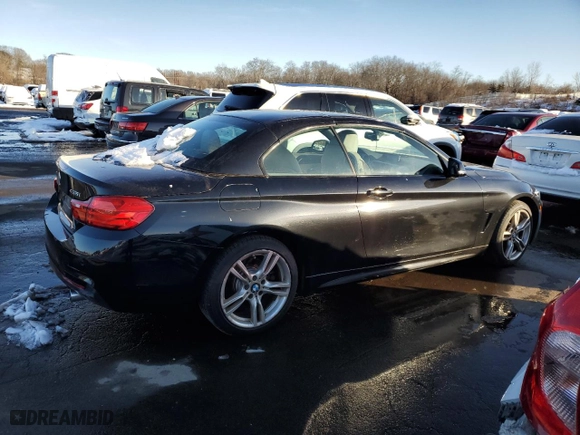 2015 BMW 4 Series 435i xDrive with VIN WBA3T7C5XF5A36570, listed as a Copart auction lot 81965803 with 55,159 mi miles. Bid and sale history available at carsss.com. Image 3.