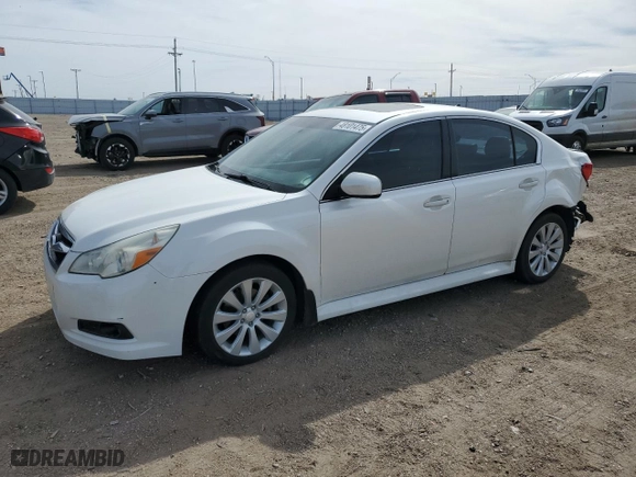 2011 Subaru Legacy 2.5i Ltd Pwr Moon with VIN 4S3BMBK64B3222004, listed as a Copart auction lot 48101475 with 113,596 mi miles and Salvage Title. Bid and sale history available at carsss.com. Image 1.