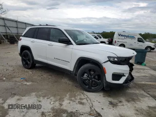 2024 Jeep Grand Cherokee Limited with VIN 1C4RJHBG2RC704502, listed as a Copart auction lot 55477845 with 8,144 mi miles and Salvage title. Bid and sale history available at DreamBid. Image 4.