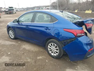 2021 Hyundai Accent SE with VIN 3KPC24A64ME150191, listed as a IAAI auction lot 41563616 with 76,702 mi miles. Bid and sale history available at carsss.com. Image 14.