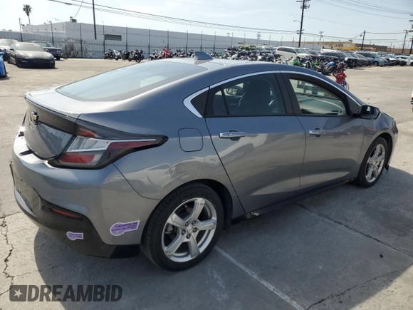 2019 Chevrolet Volt LT with VIN 1G1RC6S51KU127483, listed as a Copart auction lot 50159905 with 0 mi miles and Salvage Title. Bid and sale history available at carsss.com. Image 3.