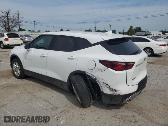 2021 Chevrolet Blazer LT z VIN 3GNKBCR43MS584622, wystawiony jako Copart lot #69432544 z przebiegiem 31 503 mil mil oraz Nie do naprawy • Non repairable. Historia ofert i sprzedaży dostępna na DreamBid. Obrazek 2.