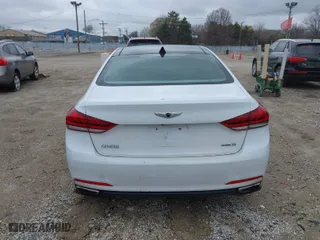 2015 Hyundai Genesis 3.8L with VIN KMHGN4JE9FU072149, listed as a IAAI auction lot 41972786 with 132,359 mi miles. Bid and sale history available at carsss.com. Image 15.