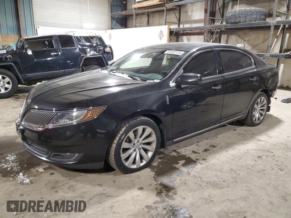2013 Lincoln MKS with VIN 1LNHL9DK6DG606079, listed as a Copart auction lot 87322174 with 133,383 mi miles and Salvage Title. Bid and sale history available at DreamBid. Image 1.