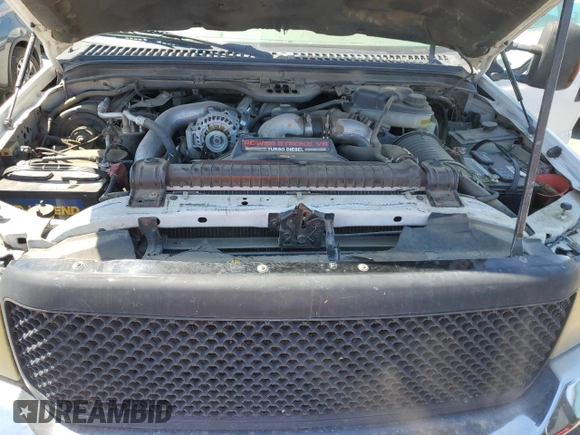 2004 Ford F-250 XL with VIN 1FTNW21P44EA81153, listed as a Copart auction lot 63841495 with 337,958 mi miles and Salvage title. Bid and sale history available at DreamBid. Image 11.