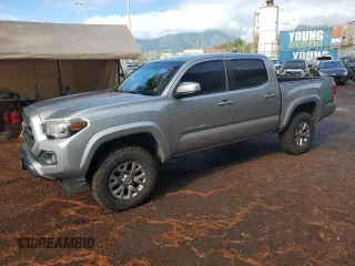 2017 Toyota Tacoma SR5 with VIN 3TMCZ5AN5HM076042, listed as a Copart auction lot 46495114 with 65,080 mi miles and Clean Title. Bid and sale history available at carsss.com. Image 1.