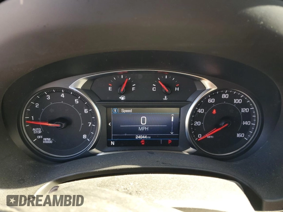 2022 GMC Terrain SLE with VIN 3GKALTEV6NL205807, listed as a Copart auction lot 65116945 with 24,944 mi miles and Salvage title. Bid and sale history available at DreamBid. Image 9.