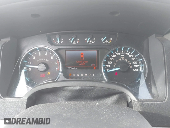 2011 Ford F-150 XLT with VIN 1FTFW1ET9BFB82704, listed as a IAAI auction lot 41238052 with 175,590 mi miles. Bid and sale history available at carsss.com. Image 7.
