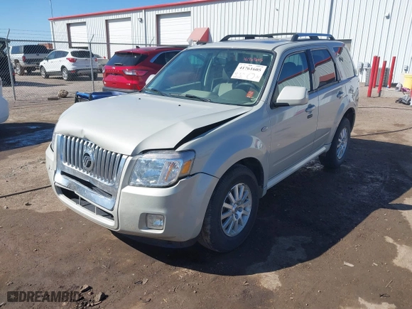 2009 Mercury Mariner Premier with VIN 4M2CU87G69KJ11232, listed as a IAAI auction lot 41761605 with 63,239 mi miles. Bid and sale history available at carsss.com. Image 17.