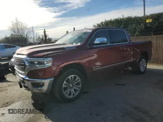 2023 Ram 1500 Limited with VIN 1C6SRFHM1PN532886, listed as a Copart auction lot 44567185 with 6,226 mi miles and Salvage title. Bid and sale history available at DreamBid. Image 1.