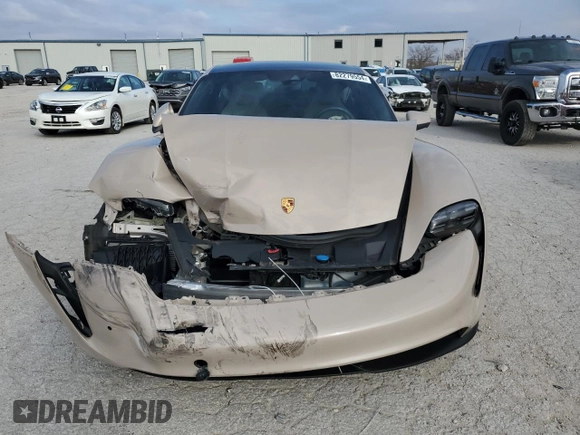 2022 Porsche Taycan z VIN WP0AA2Y10NSA13050, wystawiony jako Copart lot #82279554 z przebiegiem Nie podano mil oraz Szkoda całkowita • Salvage title. Historia ofert i sprzedaży dostępna na DreamBid. Obrazek 5.