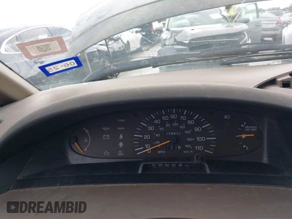 1997 Toyota Previa z VIN JT3GK12M0V1247510, wystawiony jako IAAI lot #41911370 z przebiegiem 218 832 mil mil oraz . Historia ofert i sprzedaży dostępna na DreamBid. Obrazek 7.