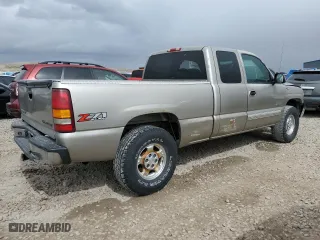 2002 Chevrolet Silverado 1500 LS with VIN 1GCEK19T02E236432, listed as a Copart auction lot 48570145 with 0 mi miles and Salvage Title. Bid and sale history available at carsss.com. Image 3.