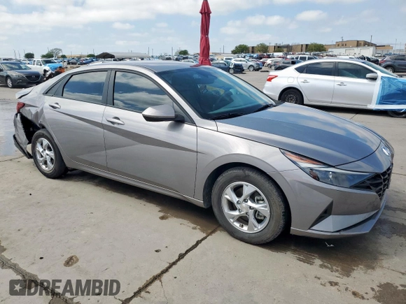 2023 Hyundai Elantra SE with VIN KMHLL4AG0PU434344, listed as a Copart auction lot 50623565 with 3,045 mi miles and Salvage Title. Bid and sale history available at DreamBid. Image 4.