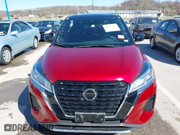 2021 Nissan Kicks SV with VIN 3N1CP5CV1ML535573, listed as a IAAI auction lot 41829377 with 48,430 mi miles. Bid and sale history available at carsss.com. Image 13.