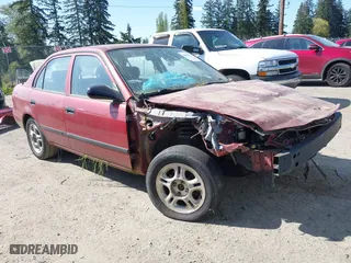 1998 Chevrolet Prizm Lsi with VIN 1Y1SK5285WZ433722, listed as a IAAI auction lot 42093955 with 1 mi miles. Bid and sale history available at carsss.com. Image 1.