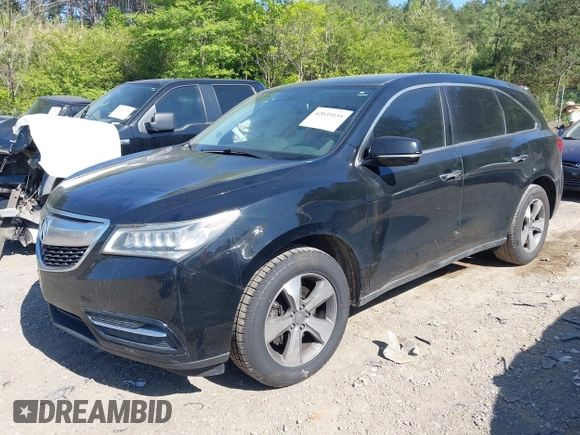 2015 Acura MDX with VIN 5FRYD3H24FB004706, listed as a IAAI auction lot 42039135 with 155,913 mi miles and . Bid and sale history available at DreamBid. Image 17.