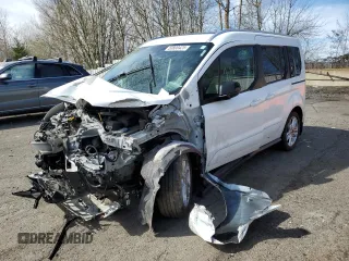 2015 Ford Transit Connect XLT with VIN NM0AE8F78F1204103, listed as a Copart auction lot 50800425 with 83,075 mi miles and Salvage title. Bid and sale history available at DreamBid. Image 1.