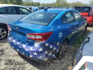 2023 Subaru Impreza Premium with VIN 4S3GKAV61P3600871, listed as a Copart auction lot 54478595 with 27,697 mi miles and Salvage title. Bid and sale history available at DreamBid. Image 3.