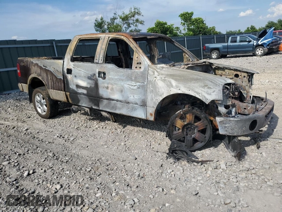 2008 Ford F-150 XLT z VIN 1FTPW14V28KB16776, wystawiony jako Copart lot #62528205 z przebiegiem Nie podano mil oraz Nie do naprawy • Non repairable. Historia ofert i sprzedaży dostępna na DreamBid. Obrazek 4.