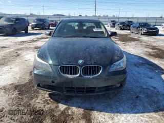 2007 BMW 5 Series 525i with VIN WBANE53537CW67100, listed as a Copart auction lot 45993465 with 145,939 mi miles and Salvage Title. Bid and sale history available at carsss.com. Image 5.