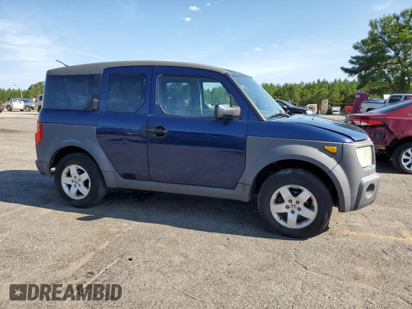 2003 Honda Element EX with VIN 5J6YH28503L017370, listed as a Copart auction lot 60040825 with 239,941 mi miles and Clean title. Bid and sale history available at DreamBid. Image 4.