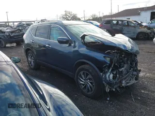 2014 Nissan Rogue SL with VIN 5N1AT2MV1EC849200, listed as a IAAI auction lot 41928886 with 153,467 mi miles. Bid and sale history available at carsss.com. Image 1.