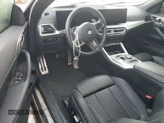 2024 BMW 4 Series M440i with VIN WBA53AT05RCP27562, listed as a Copart auction lot 74601414 with Not Provided miles and Salvage Title. Bid and sale history available at carsss.com. Image 8.