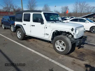 2022 Jeep Wrangler Unlimited Willys with VIN 1C4HJXDN9NW270184, listed as a IAAI auction lot 41467871 with 41,514 mi miles and . Bid and sale history available at DreamBid. Image 1.