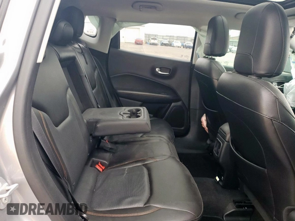 2018 Jeep Compass Limited with VIN 3C4NJDCB7JT179990, listed as a Copart auction lot 51595205 with Not Provided miles and Salvage Title. Bid and sale history available at DreamBid. Image 11.