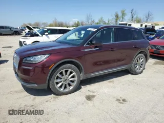 2020 Lincoln Corsair Standard z VIN 5LMCJ1C92LUL18430, wystawiony jako Copart lot #51508165 z przebiegiem 51 673 mil mil oraz Szkoda całkowita • Salvage title. Historia ofert i sprzedaży dostępna na DreamBid. Obrazek 1.