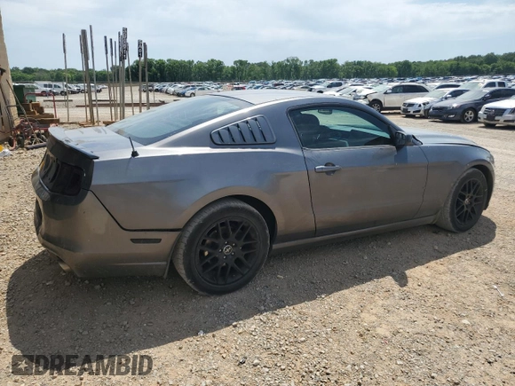 2014 Ford Mustang V6 with VIN 1ZVBP8AMXE5216742, listed as a Copart auction lot 53945675 with 207,505 mi miles and Salvage Title. Bid and sale history available at DreamBid. Image 3.
